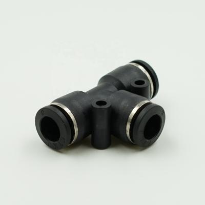 China Hotels Fitting Pneumatic Touch Air Fittings Connectors Plastic for sale