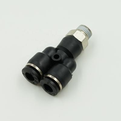 China Hotels CYKJ PVC Hose Fittings Pneumatic Plastic Tube Fittings for sale