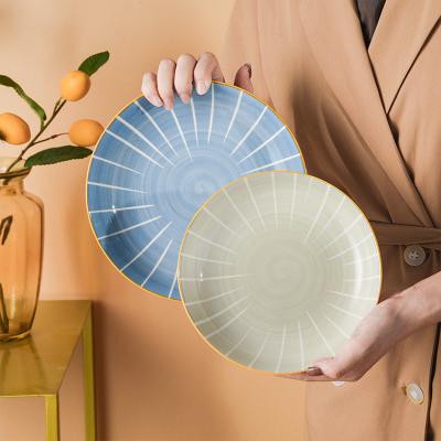 China Viable Wholesale Standard Restaurant Ceramic Dinner Dish Set for sale