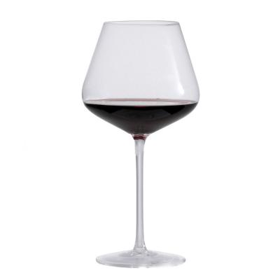 China Tall Durable Glass Red Wine Red Wine Tumbler With Diamond Red Wine Glass Set for sale