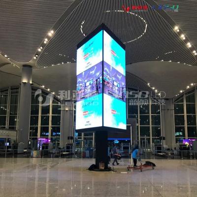 China Outdoor / Indoor Triangle LED Display Screen for sale