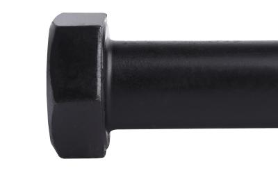 China Partially Threaded Hexagon Head Bolts Blackened Carbon Steel DIN931-1 ISO EN 4014 for sale