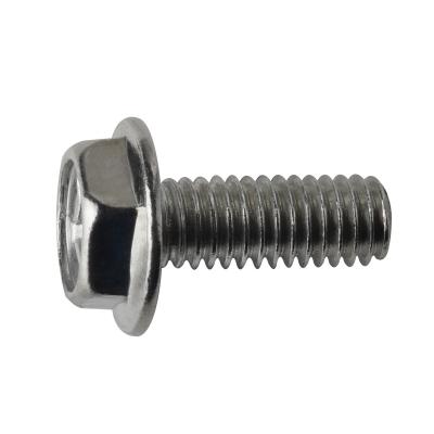 China Hexagon Head Tapping Screw Fasteners ISO 10509 Cross Groove Flange Carbon Steel for sale