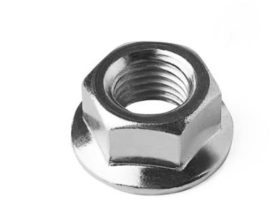 China Galvanization Hexagon Nut Series Zinc Nickel Alloys M5 Din 6923 ISO 4161 Class 4 for sale