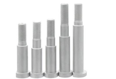 China Alloy Steel Non Standard Fasteners Round Head Brake Locating Pin Bolts Fine Teeth for sale