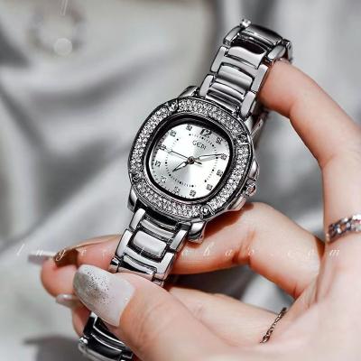 China Best Selling Women's Watch Alloy Famous Brand Diamonds Waterproof Luxury Gifts Waterproof for sale