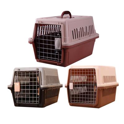 China Portable Pet Air Box Small Travel Shipping Box Pet Cage Outlet Stored Dog Box for sale