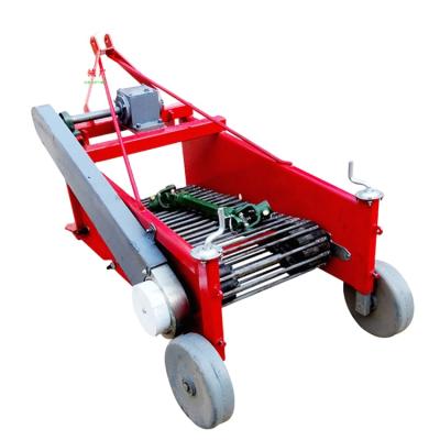 China Automatic Peanut Sweet Potato Combine Harvester / Garlic Self-discharging Carrots for sale