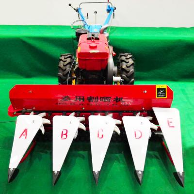 China Multifunctional harvester/walking rice windrower tractor corn stalk/rice factory supply wheat cotton and canvas harvester for sale