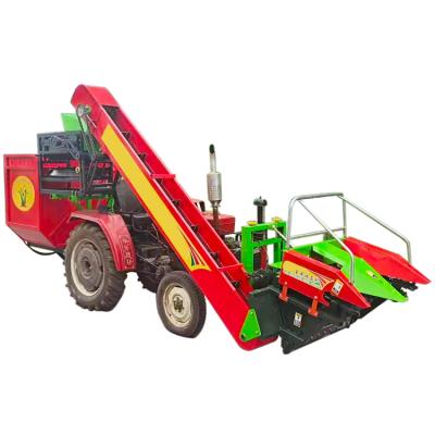 China Maize Backpack Maize Harvester Four Wheel Tractor Bearing Combined Maize Harvester Manufacturer for sale