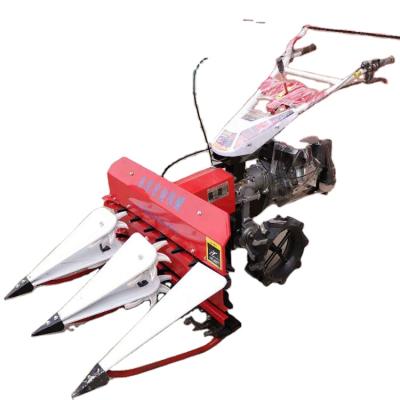 China Peanut Straw Crushing Self Propelled Multifunctional Corn Breaking Machine Mini Corn Harvester for sale