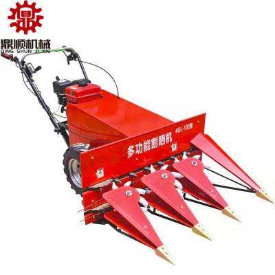 China Multifunctional Power Integrated Self Propelled Rice Harvester Corn Stalk Harvester Wheat And Rice Harvester for sale