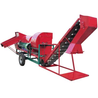 China Full Automatic Peanut Peanut Harvesting Professional Technology Electric Wet Peanut Harvester Machine for sale