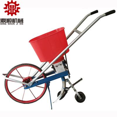 China Cultivate small peanut planter, corn and soybean planter, fertilizer push type applicator for sale