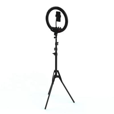 China Studio Shooting 14 Video Thumb Ring Light With Tripod Stand Ring Light For Tik Tok YouTube Live Stream for sale