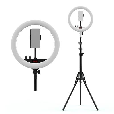 China Photography/Makeup/Live Setting/Beauty/Wedding Light Seming Tiktok 14 Inch Ring Light youtube live broadcast 45W ring light with tripod stand for sale