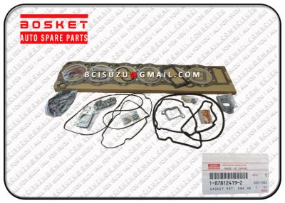 China 1878124192 1-87812419-2 Isuzu Engine Parts  Engine Head To Overhaul Gasket Set For ISUZU CYZ51K 6WF1 for sale