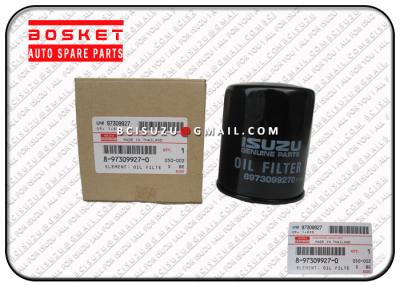 China Dmax 4JA1 Isuzu Truck Parts 8973099270 8-97309927-0 Oil Filter Element for sale