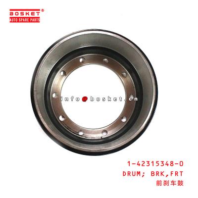 China 1-42315348-0 Front Brake Drum For ISUZU FVR FVZ 1423153480 for sale