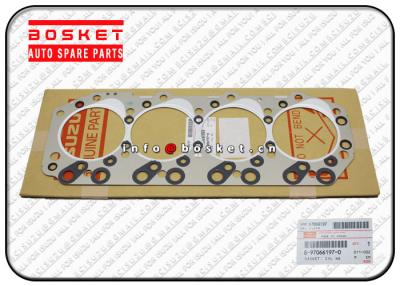 China 8-97066197-0 8970661970 Cylinder Head Gasket Suitable for ISUZU NKR69 4JG2 for sale