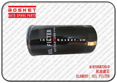 China Ölfilter-Element Isuzu D-MAX zerteilt 8-97358720-0 8973587200For ISUZU D-MAX UCS 4JJ1 zu verkaufen