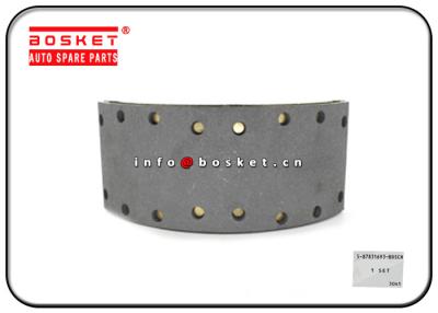 China 5-87831693-0 5878316930 Isuzu Brake Parts / Rear Brake Shoe Kit For 4HK1 NPR 700P for sale