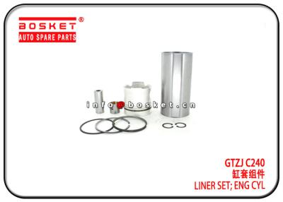 China C240 GTZJ C240 Engine Cylinder Liner Set / Isuzu Diesel Engine Parts for sale