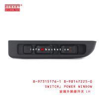 China 8-97315176-1 8-98147225-0 Power Window Switch 8973151761 8981472250 for ISUZU NKR NPR for sale