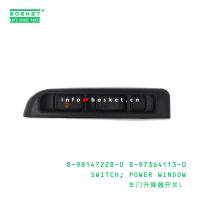 China 8-98147228-0 8-97364113-0 Power Window Switch 8981472280 8973641130 Suitable for ISUZU NKR94 for sale