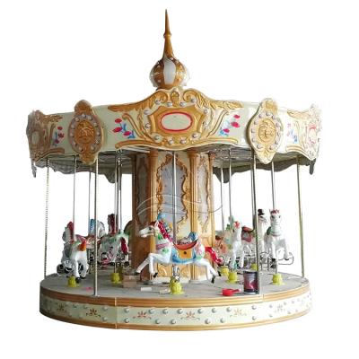 China Amusement park luxury outdoor custom carousel horse riding playground high quality low price for sale for sale