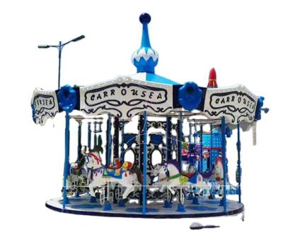 China Luxury Hot Selling Amusement Equipment Horse Riding Carousel for Children and Adults Commercial Carousel for sale