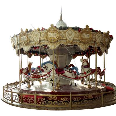 China Happy Theme Parks Nice Indoor Shopping Mall Amusement Park Outdoors Go Round Kids Theme Adult Carousel For Sale en venta