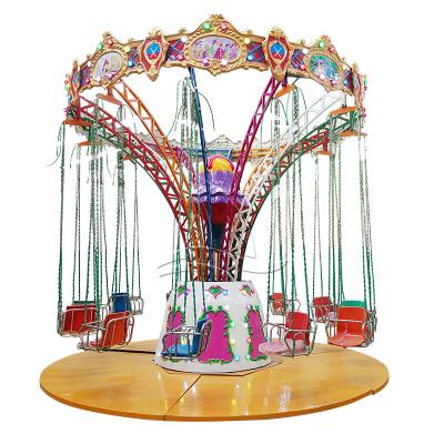 China Outdoor Amusement Park Ride On Flying Chair For Sale Amusement Equipment Manufacturer for sale