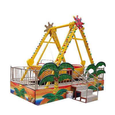 Chine Amsuement Park Amusement Rides Yellow Mini Pirate Ship Adult Game Rides For Sale à vendre