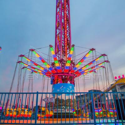 Chine Theme Park Steel Carnival Captivating Swing Equipment Swing Flight Ride Large High-Altitude Rotating Playground à vendre