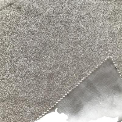 China Water resistant recycled suede bonding fabric for sale