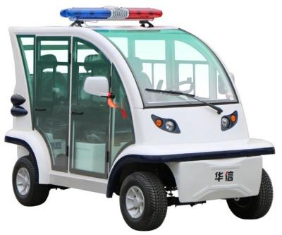 China 4 Seats Security Patrol Car Police Used High Quality XL4301 210Ah Electric Patrol Car for sale