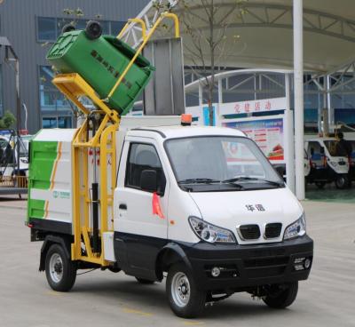 China Hot Selling Hydraulic Lift and Dump High Quality Electric Garbage Collection Truck 4300*1450*2100mm for sale