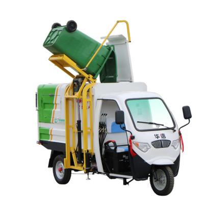 China Three Wheel Industrial Used Garbage Garbage Truck Automatic Dump Truck 3250*1300*1800 for sale