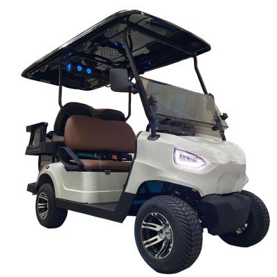 China 2021 Golf Place 48V Hot Sale AC Motor Road Legal Electric Hunting Golf Cart, Factory Direct Golf Cart 6 Seats for sale