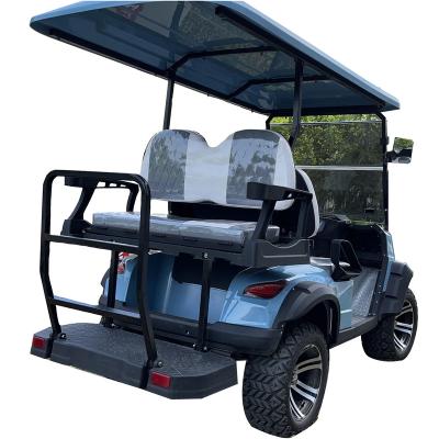 China Golf set factory 4X4 48V AC motor powerful direct road electric golf carts street legal hunting lega for sale