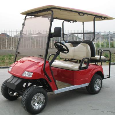 China Golf Set 4 Seater Electric Golf Cart For Tourist Use for sale