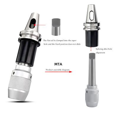 China Building Material Shops MOE Taper Bit Shank BT30-MTA/B1/MTA2/MT3 Extended Leg CNC Taper Bit Tool Holder for sale