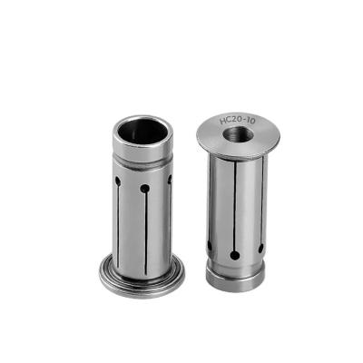 China 20CrMnTi High Precision HC20 Collet C20 Bushing Tool Shank Elastic Straight Shank Chuck 20CrMnTi Hydraulic Hydraulic Milling Cutter Reducer Bushing for sale