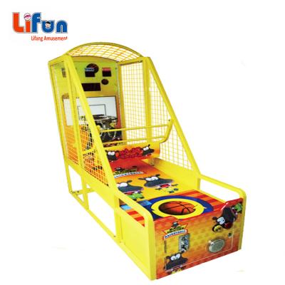 China Metal / Plastic Throwing Ball Games Invent Basketball Redemption Machine for sale