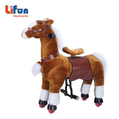 China ride on toy walking ride on horse/mechanical horse kids rides for sale for sale