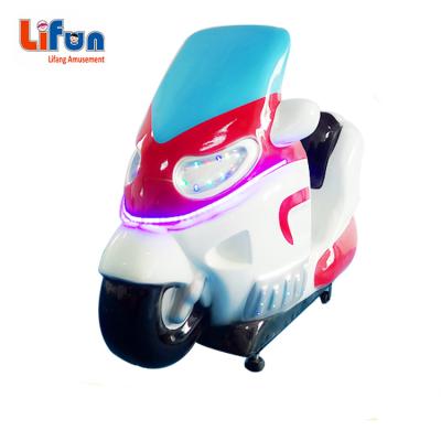 China Interesting Music Kids Rides Video Game Machine Motorbike Riding Simulator for sale