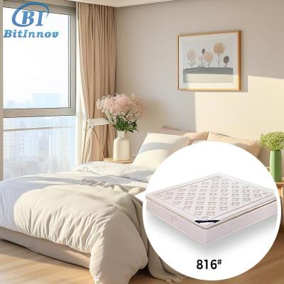 China Removable Cover Bitinnov 200*180*25cm Factory Price Customized hotel medium firm pocket spring bed mattress in a box for sale