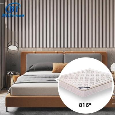 China Removable Cover Bitinnov 200*180*25cm Factory Price Customized hotel spring gel memory foam sprung coil pocket spring mattress for sale