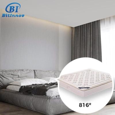 China Removable Cover Bitinnov 200*180*25cm Factory Price Customized hotel spring mattress 5 start hotel pocket coil spring mattress for sale